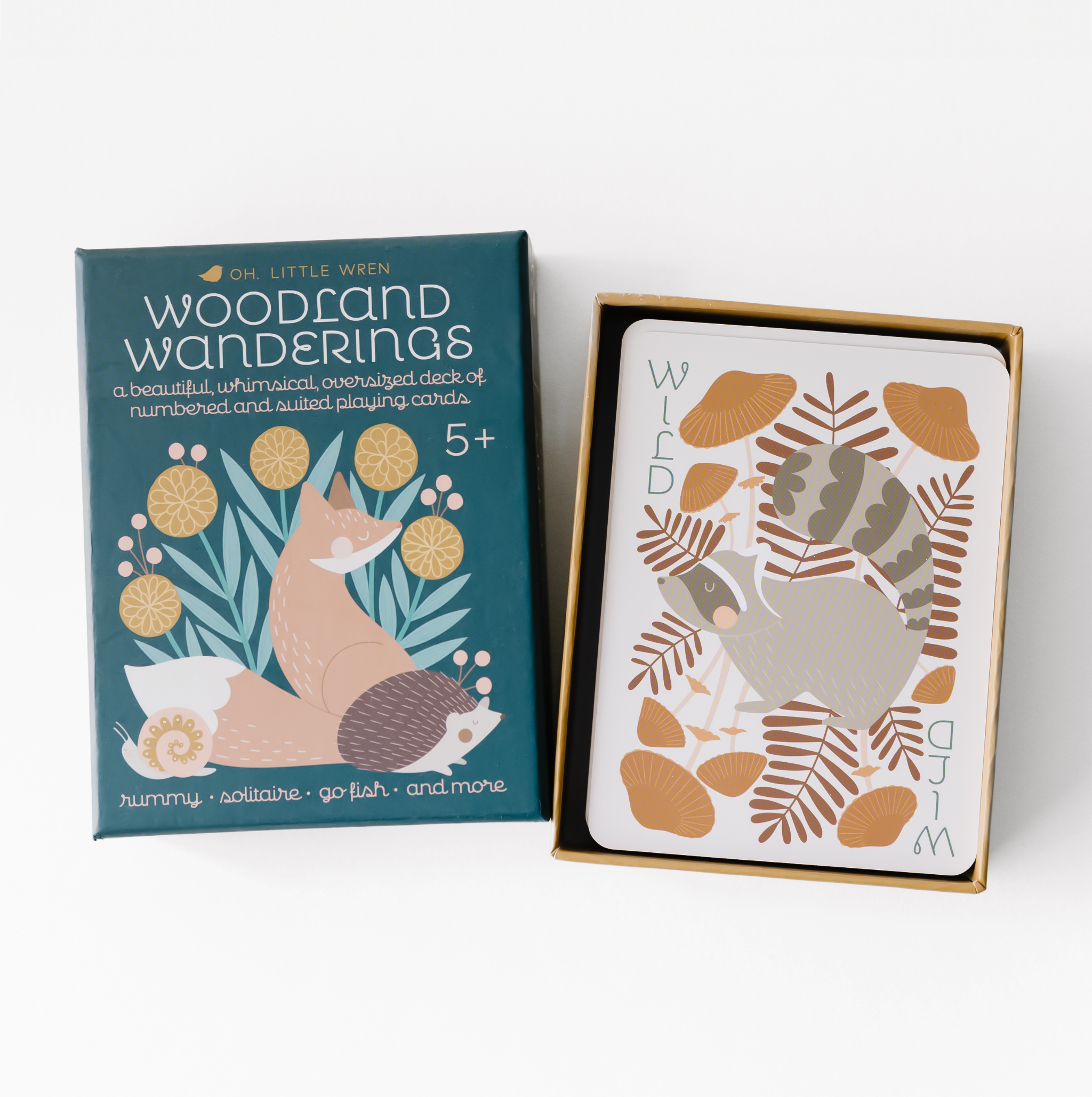 oh, little wren - Wholesale Playing Cards - Woodland Playing Cards Deck | Family Game Night Favorite2