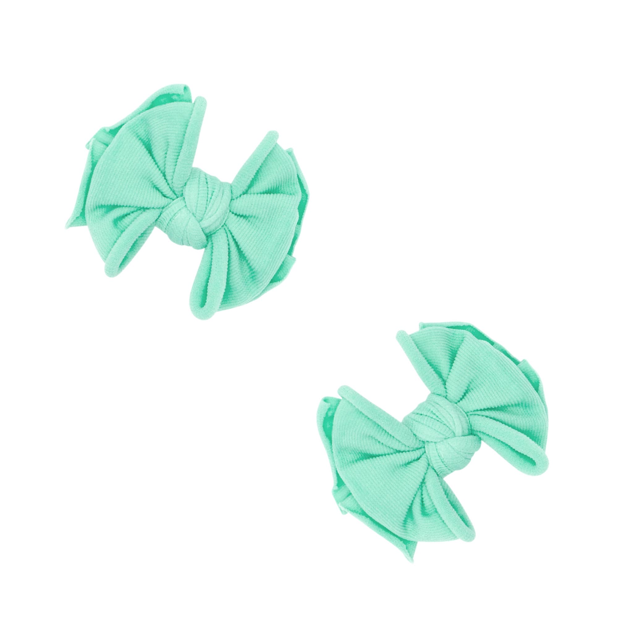 Baby Bling Bows - Venta al por mayor Lazo para el pelo - Niños - Pack de 2 pinzas Baby Bling® Baby FAB® para el pelo con forma de lazo de nailon suave27