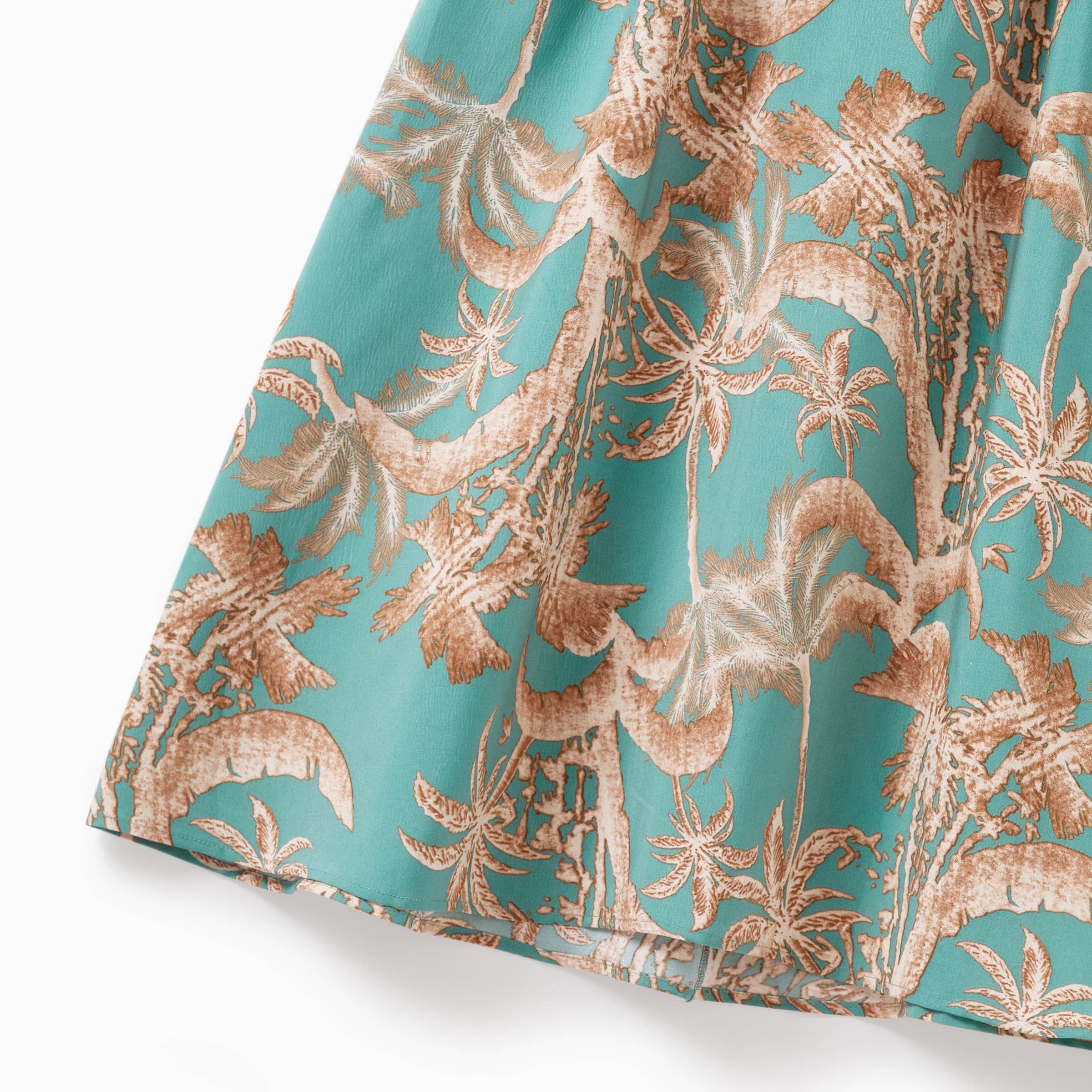 Turquoise Couples Matching Hawaiian Outfits – Shirt or Midi Dress for wholesale on Faire2