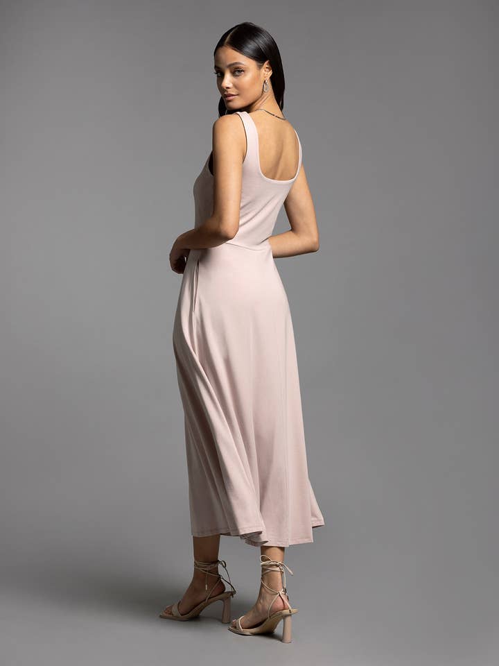 Weekend Los Angeles - Wholesale Dress - Women's - Square Neck Maxi Dress - TORI DRESS