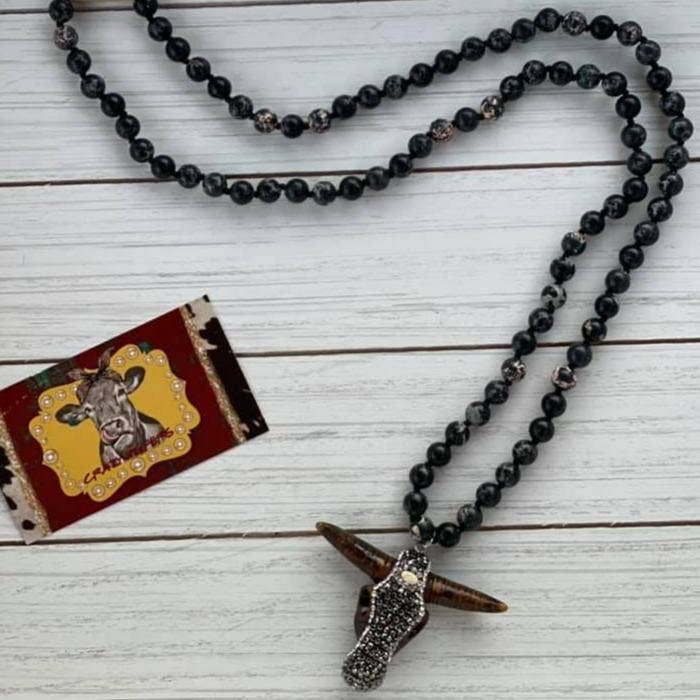 Crazy Heifers Wholesale - Wholesale Pendant/Charm Necklace - Steer Head Necklace2