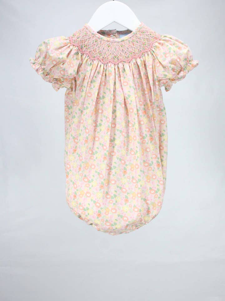 Fall Flourish Zoey Bubble for wholesale by Charming Little Ones