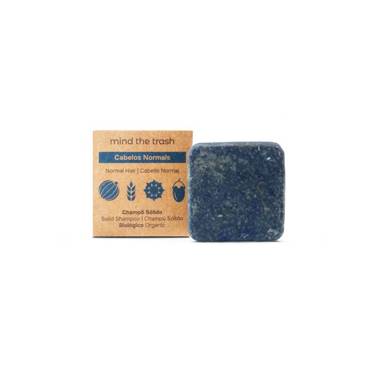 Mind the trash – wholesale Shampoo puck/solid shampoo – Solid Shampoo Normal Hair Travel Size – Mind The Trash