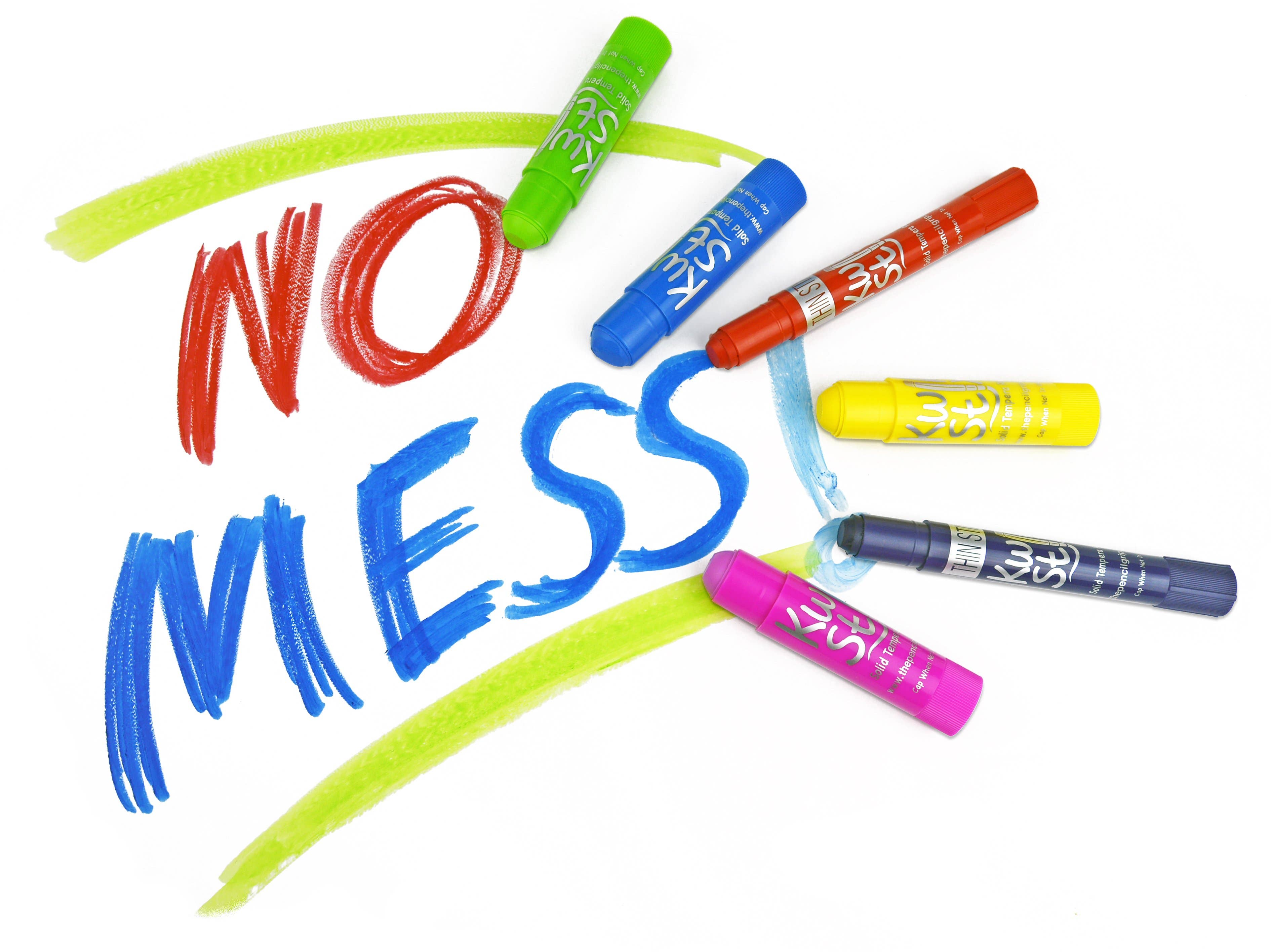 TPG Creations / The Pencil Grip - Vente Assortiments de peinture - KwikStix peinture à la détrempe solide - 12 couleurs classiques TPG-60210