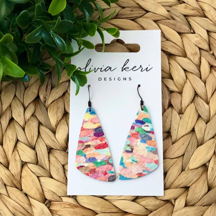 Zoe - Rainbow Confetti for wholesale by Olivia Keri Designs