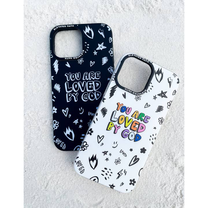 Elevated Faith - Wholesale Phone Case - Women's - White You Are Loved By God Phone Case