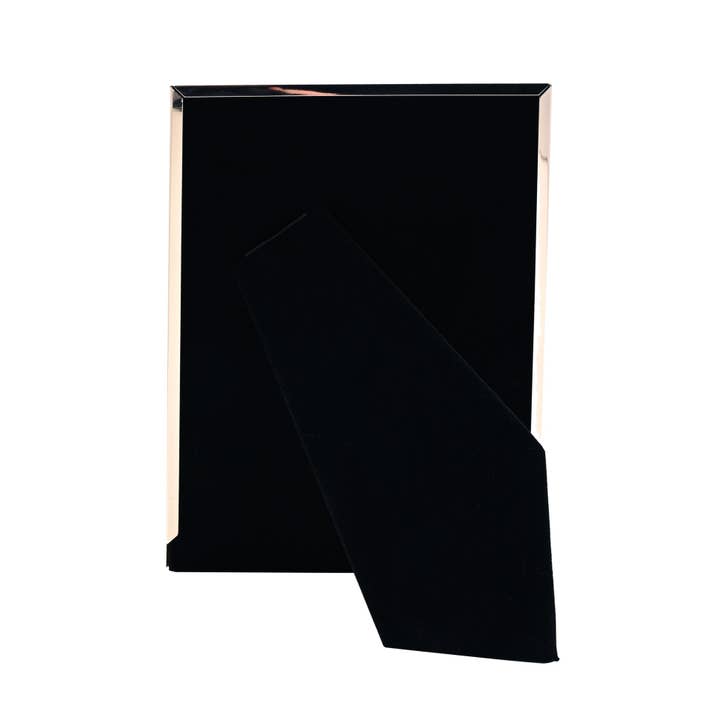 WIDDOP and Co. - Vendita all'ingrosso Cornice portafoto - Cornice Amore placcata in argento con cuori e cristalli 10,2 x 15,2 cm