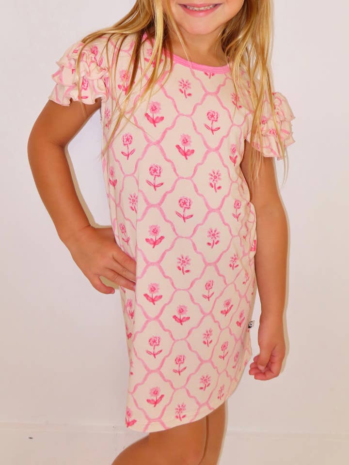 Blush & Bloom - Pijama de camisón para venta al por mayor de Mini Moon