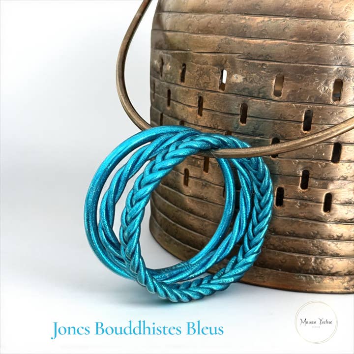 Maison Yvelise - Wholesale Jewelry Set - Set of 3 Authentic Buddhist Bangles from Thailand – Maiso4