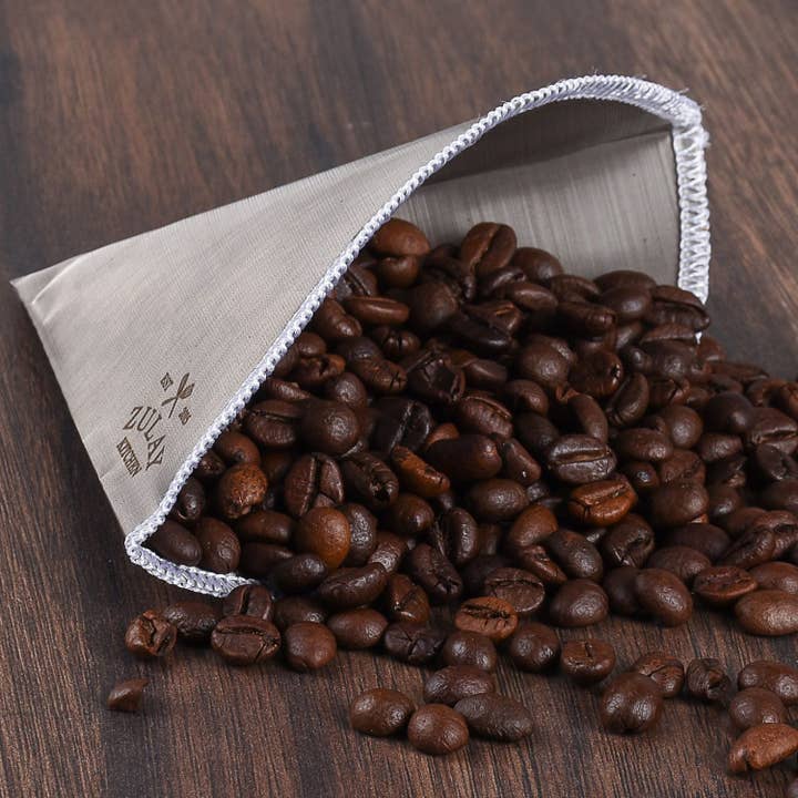 Zulay Kitchen - Wholesale Pour-over & dripper - Stainless Steel Reusable Pour Over Coffee Filter16