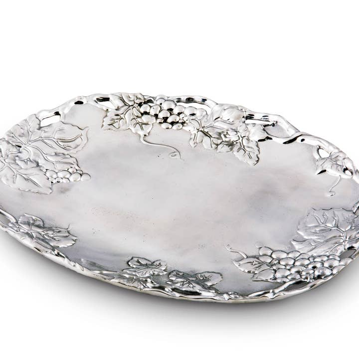 Druva Oval tallrik för wholesale av Arthur Court