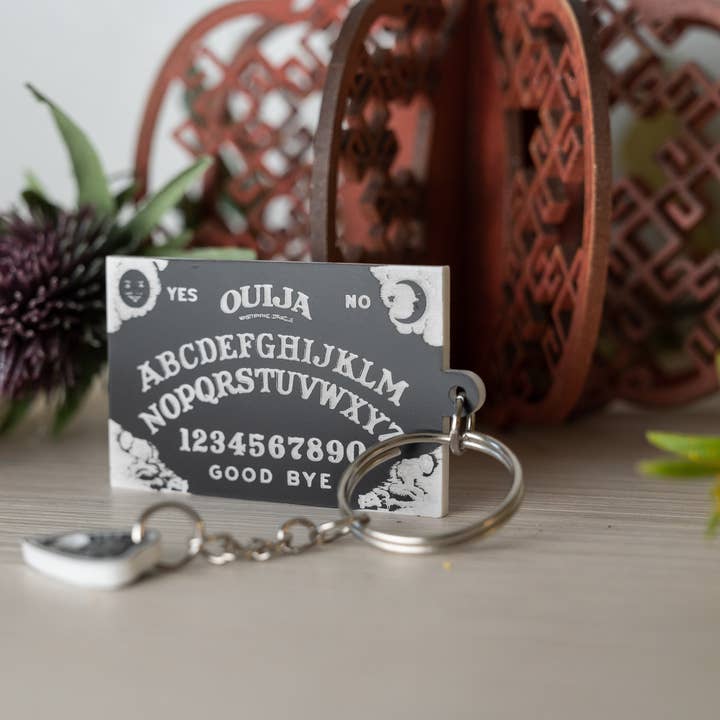 Ouija Board Keychain Double Sided for wholesale by HoneyGlow Designs