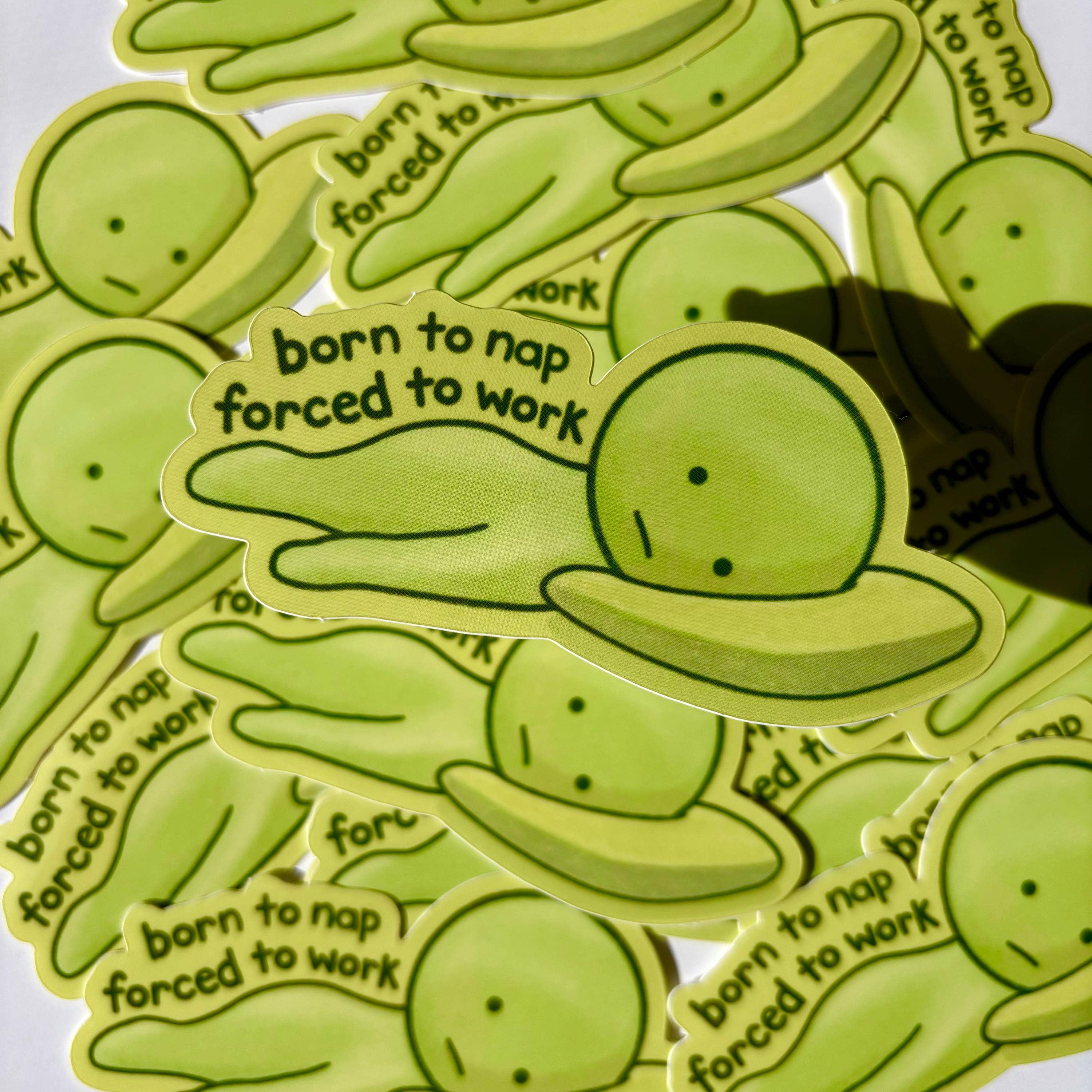 Drawn by Ang - Wholesale Sticker - Green Guy Vinyl Smiski Waterproof Stickers for Various Uses1