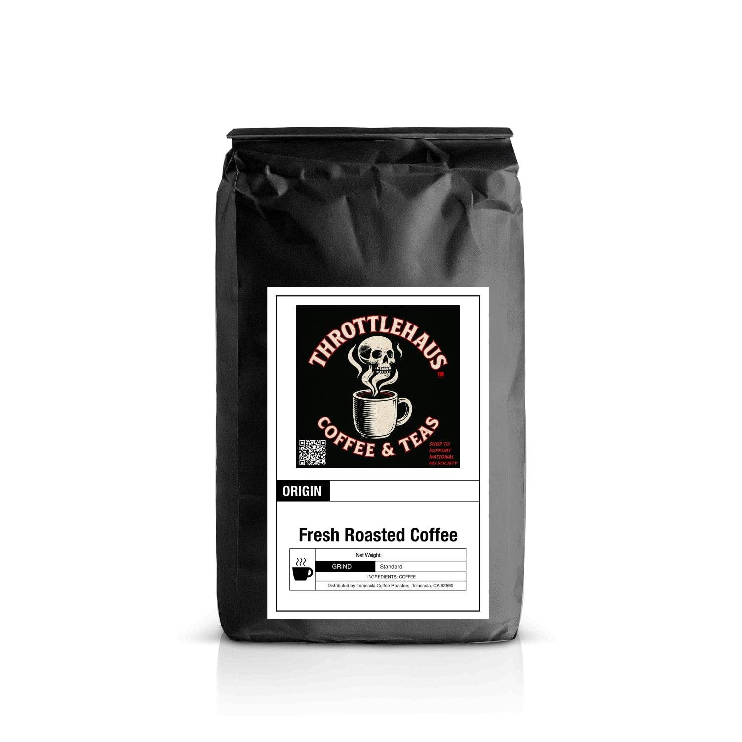 ThrottleHaus Coffee & Teas - Wholesale Ground Coffee - Costa Rica0