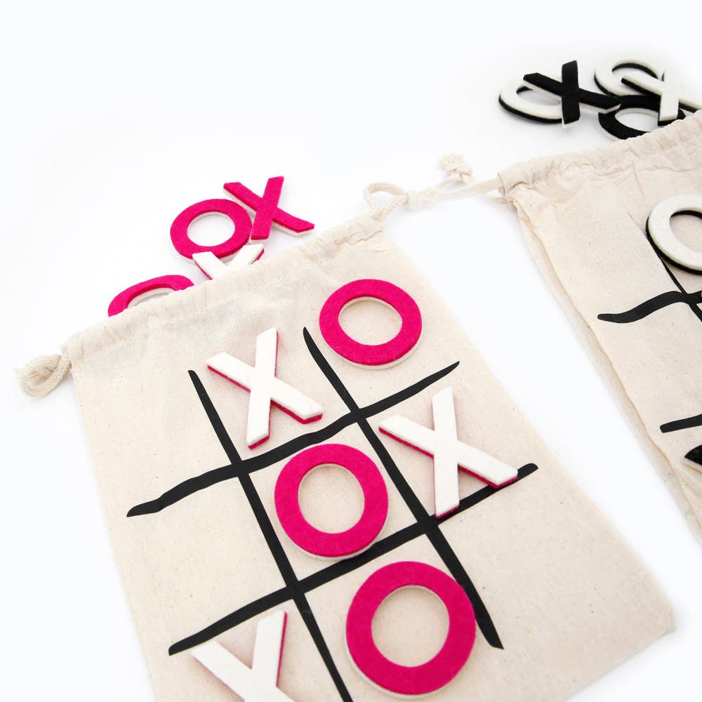 The Felt Pod - Wholesale Board Game - Wool Felt Tic Tac Toe XO Game6