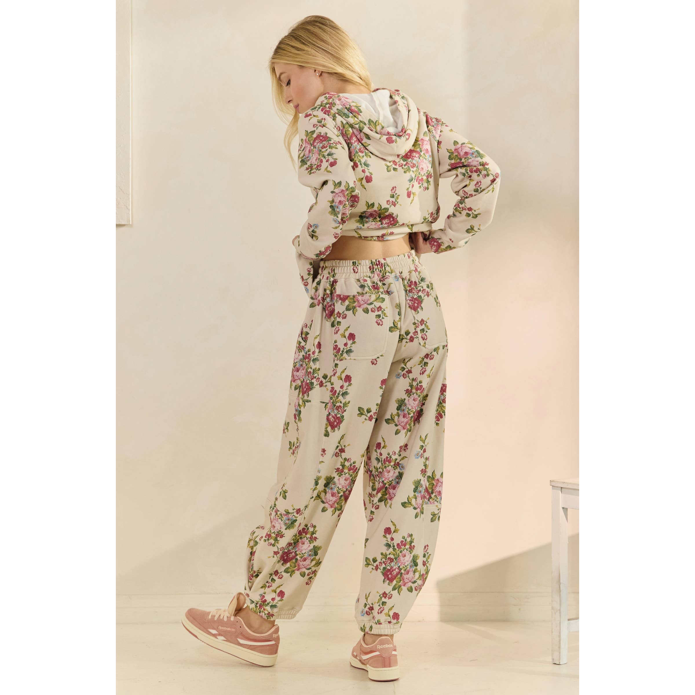 Veveret - Wholesale Pants - Women's - Printed French Terry Pants15