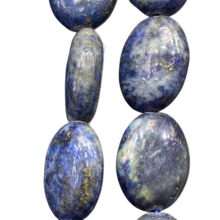 Lapis Lazuli - (Matte) - Round/ Smooth for wholesale by The Bead District