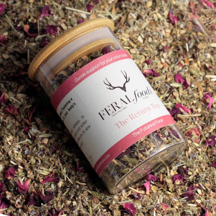 The Return - Feminine Cycle Tea for wholesale by Feral Foods