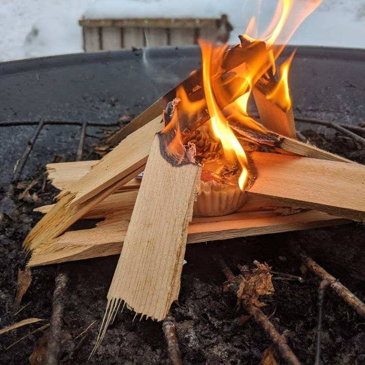 Woosah Co. - Wholesale Lighter - Soy Wax Fire Starters | Fire Pit, Fireplace, Camping4