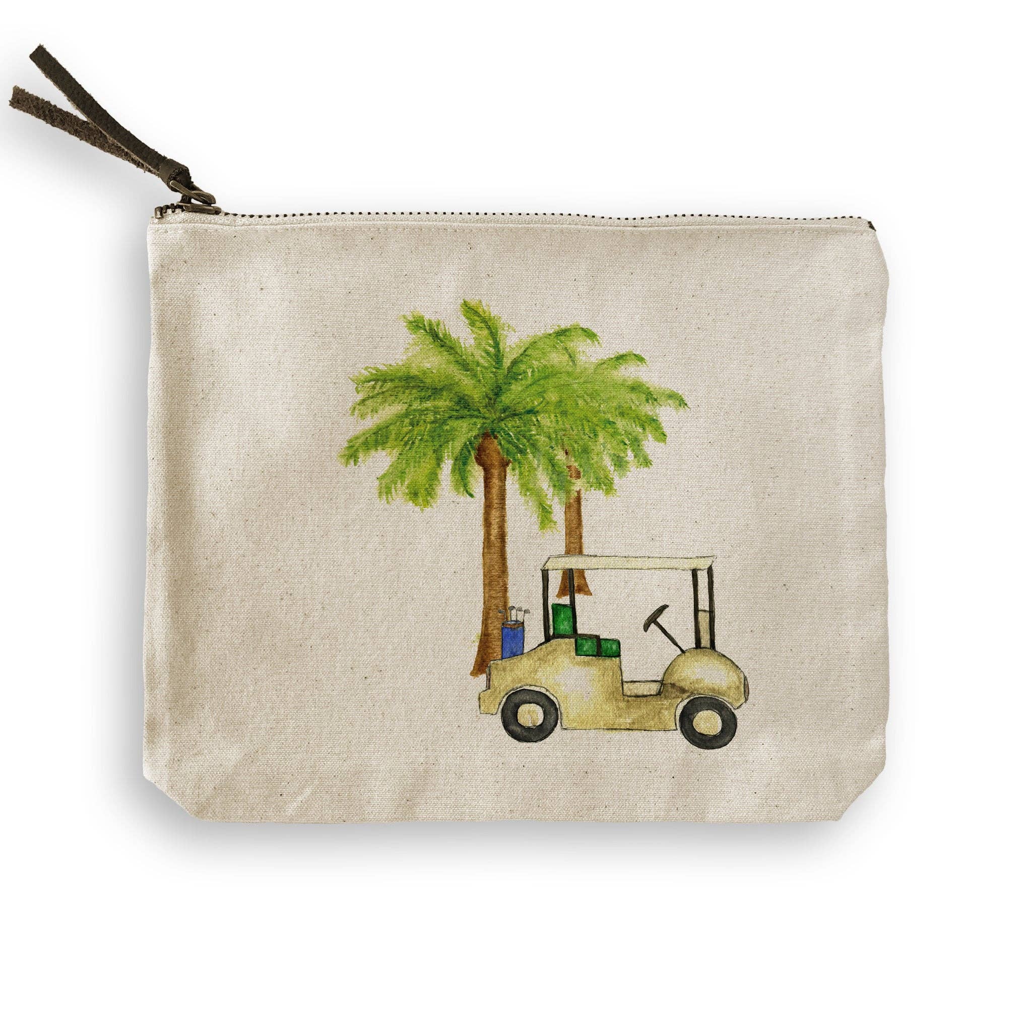 French Graffiti - Wholesale Tea Towel - Golf Cart with Palm Trees7