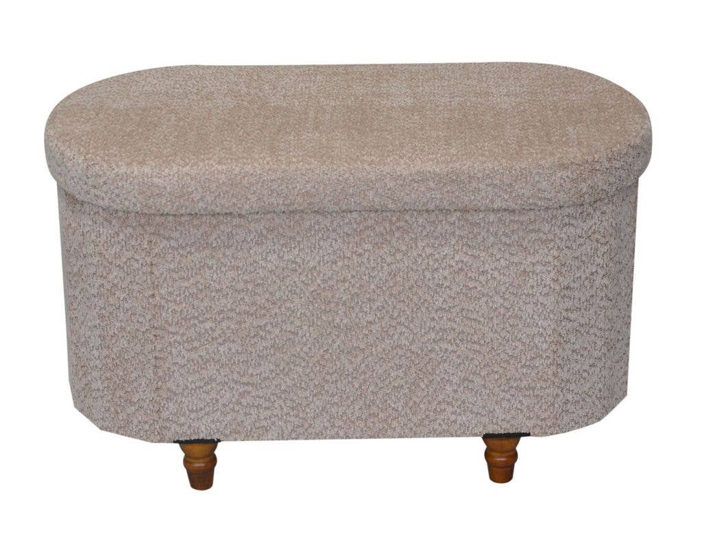 Aria Home – wholesale Ottoman – Esme Ottoman With Boucle Storage Bench8