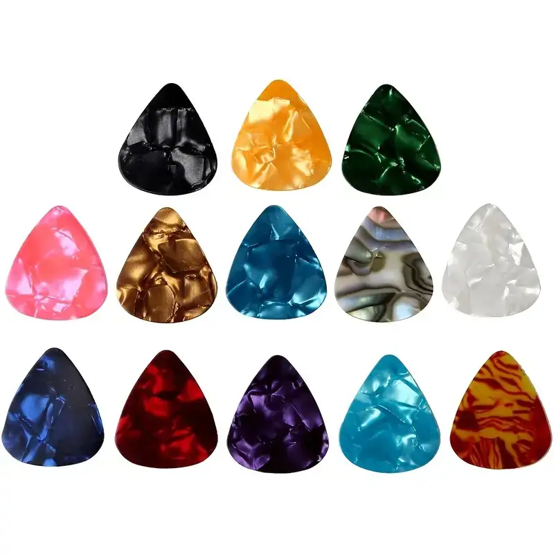 Magnifique Hearts - Wholesale Musical Instrument - Mixed Colorful Guitar Picks  Acoustic,Electric,Bass, ukulele0
