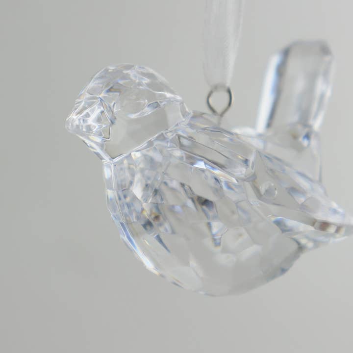 Decor N Beyond - Wholesale Ornament - 2.4" Acrylic Bird2
