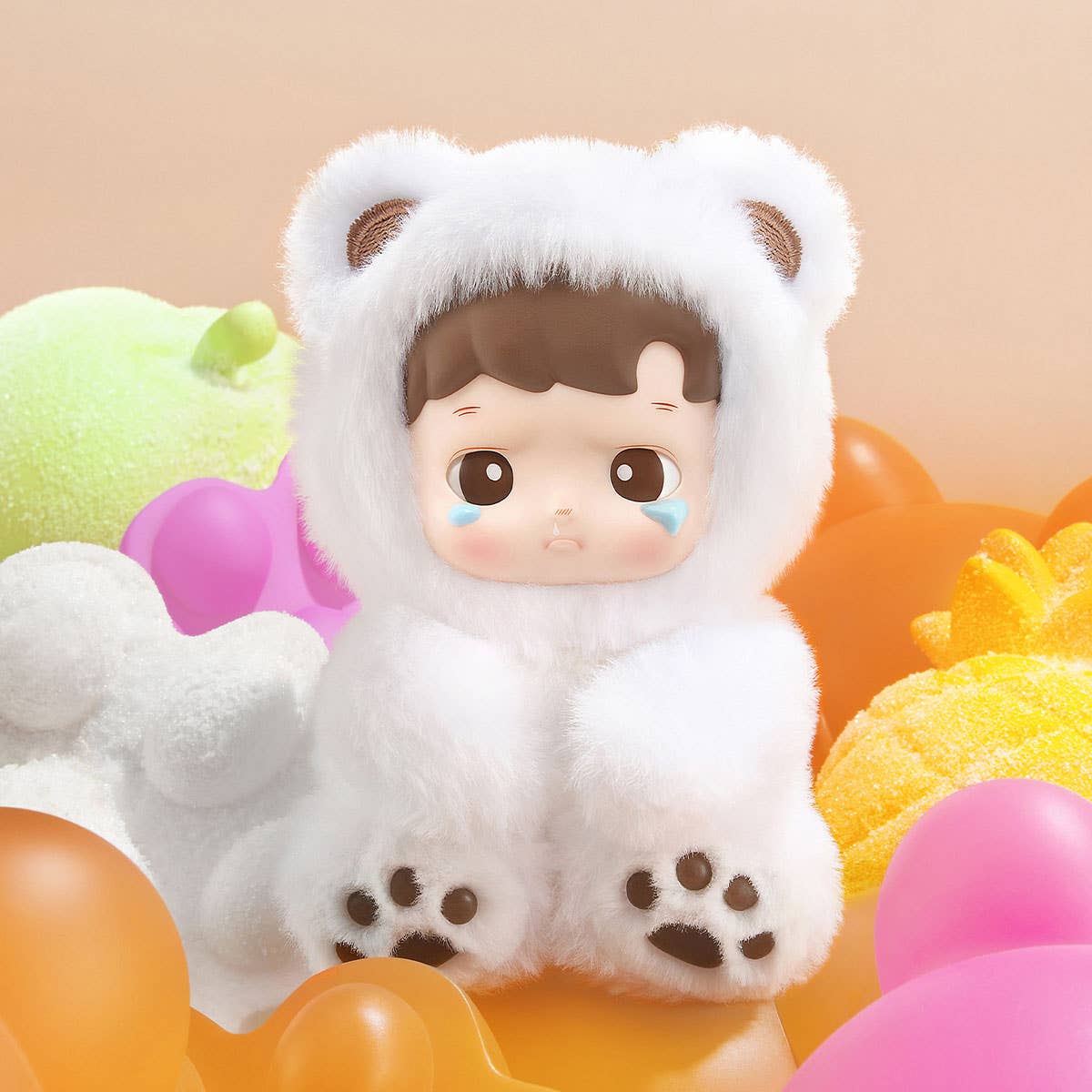 Otaku Collectives LLC - Wholesale Figurine Toy - Kids - Pop Mart HACIPUPU Gummy Bear Series Vinyl Plush Pendant8