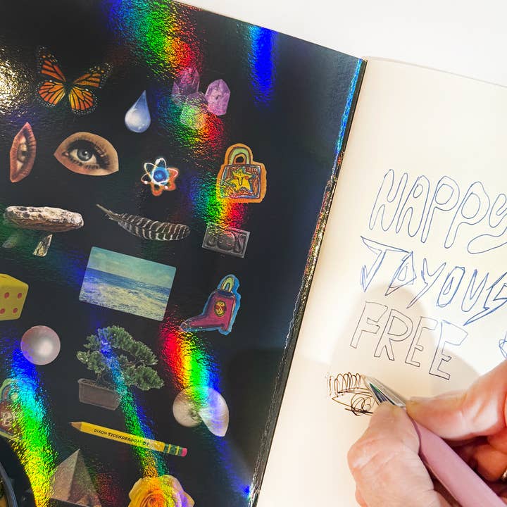 Holly Simple - Wholesale Notebook - Everything is a Spell Holographic Notebook + Sticker Set6