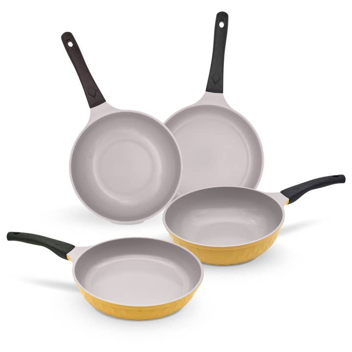 ACE COOK 26 cm Ceramic Frying Pan & Wok Set for wholesale by Ace Cook