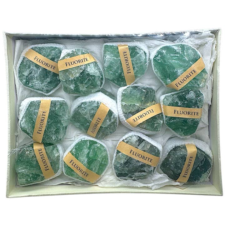 Green Fluorite Box (no. 16) 18x14x4 cm for wholesale by Foliesbijoux