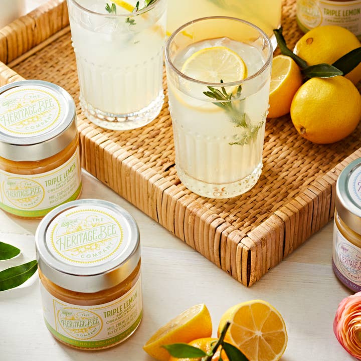 Heritage Bee Co. - Wholesale Honey - Triple Lemon Creamed Honey - 300 g (10.6 oz)4