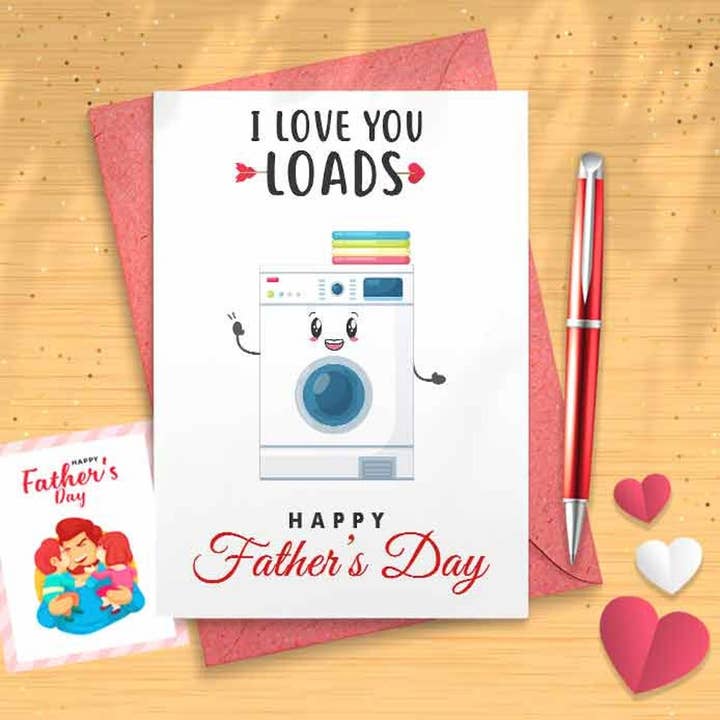 Veel Liefs Vaderdagkaart - Kaart Voor Papa, Kaart Voor voor wholesale door VenusArtsShop