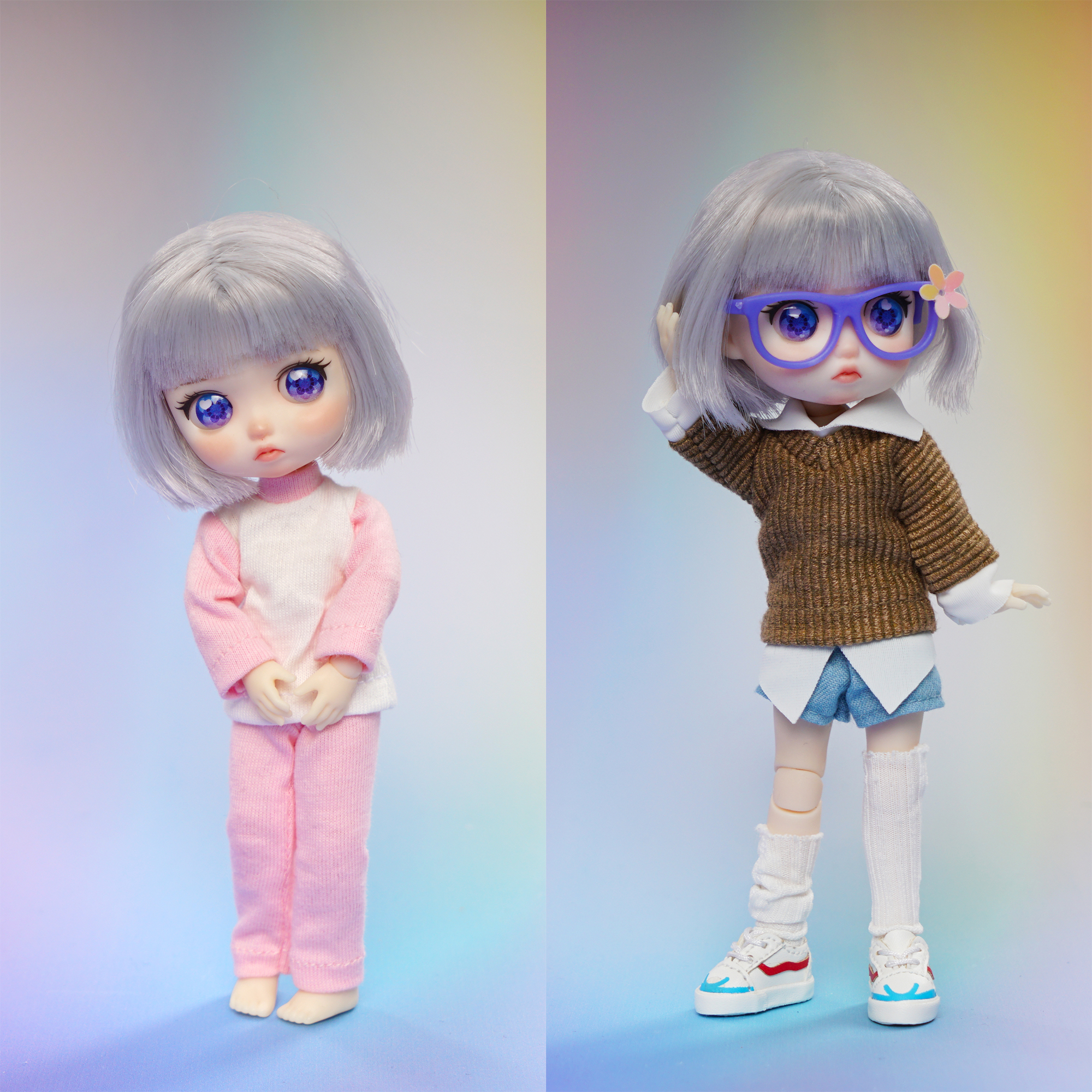 Vermilion Collection - Vente Poupée – enfant - Poupées articulées Lady Doolli Dress Up & Play (boîte surprise)9