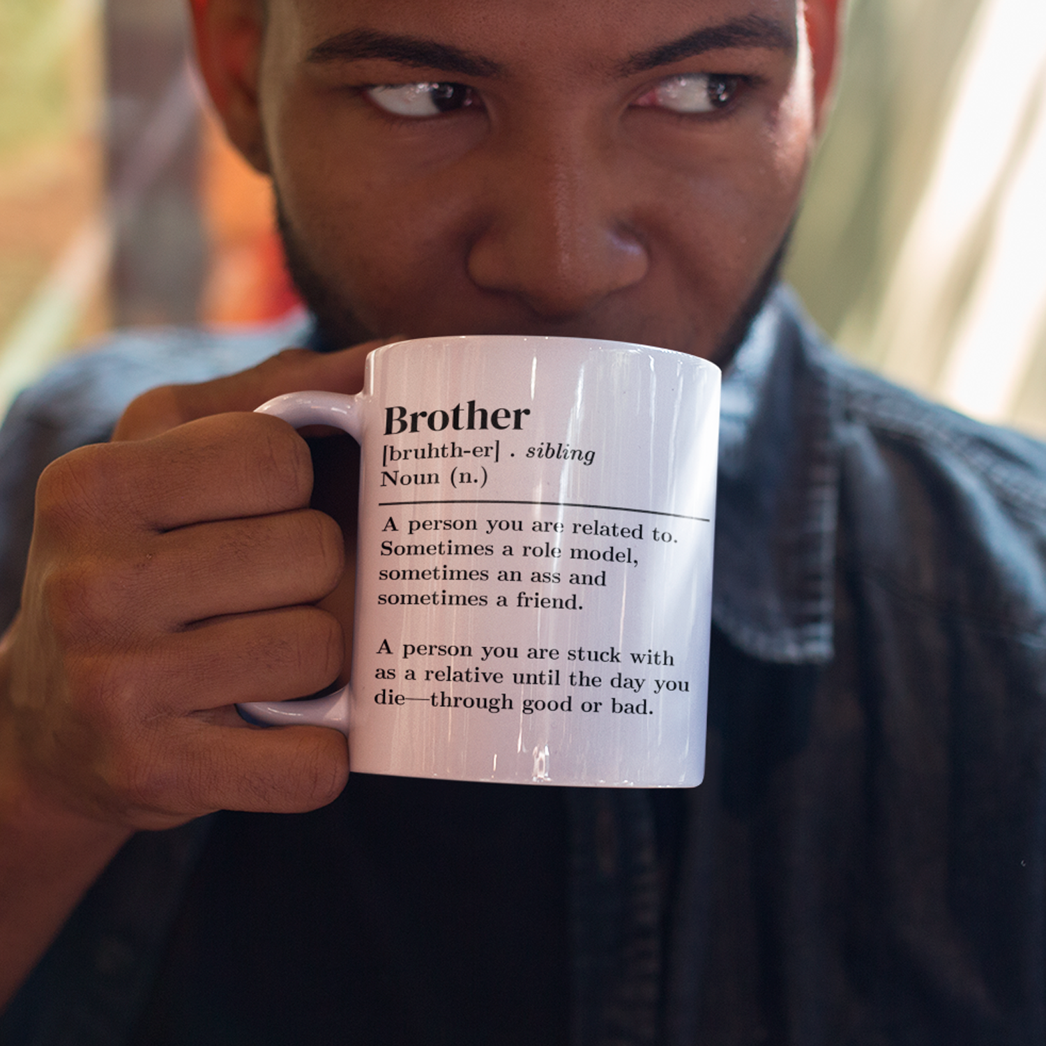 SmartyPants - Wholesale Coffee Mug - "Brother" Definition Mug | Funny Sibling Gift | 11oz Ceramic1