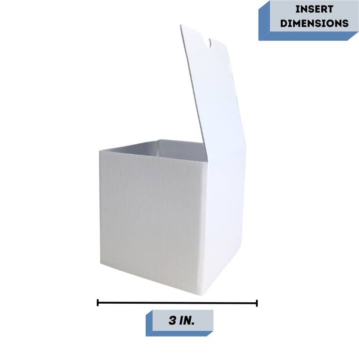 General Wax - Candle Making Supplies - Wholesale Gift Box - Small Gift Box with Insert - Candle Making Gift Box5