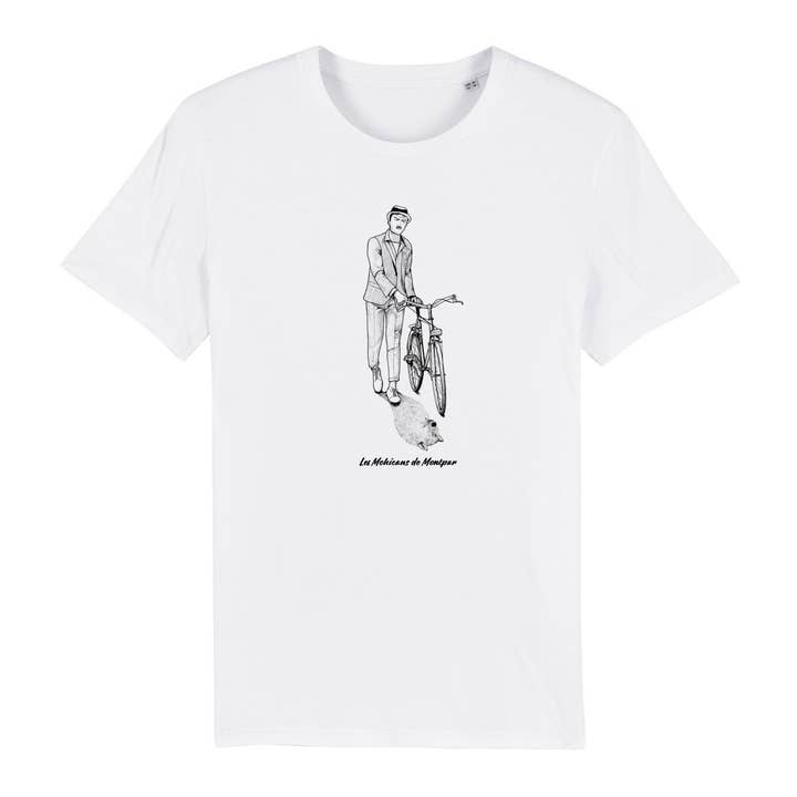 Gang de Paris – T-shirt estampada - Unissexo por atacado – Camiseta Montpar Mohicans
