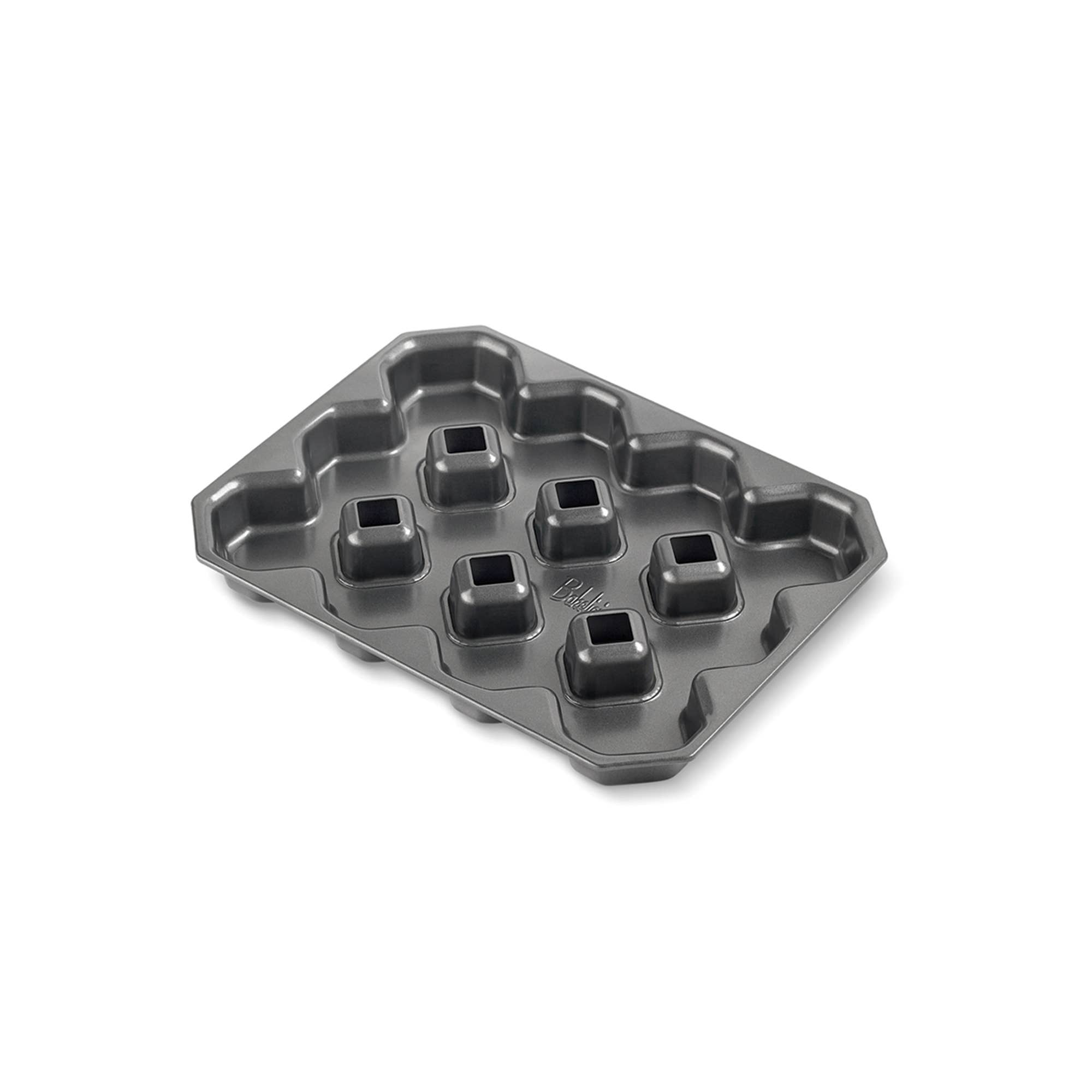 Fox Run Brands – Assadeira por atacado – Forma para Brownies Antiaderente Bakelicious Crispy Corner, Faz 128