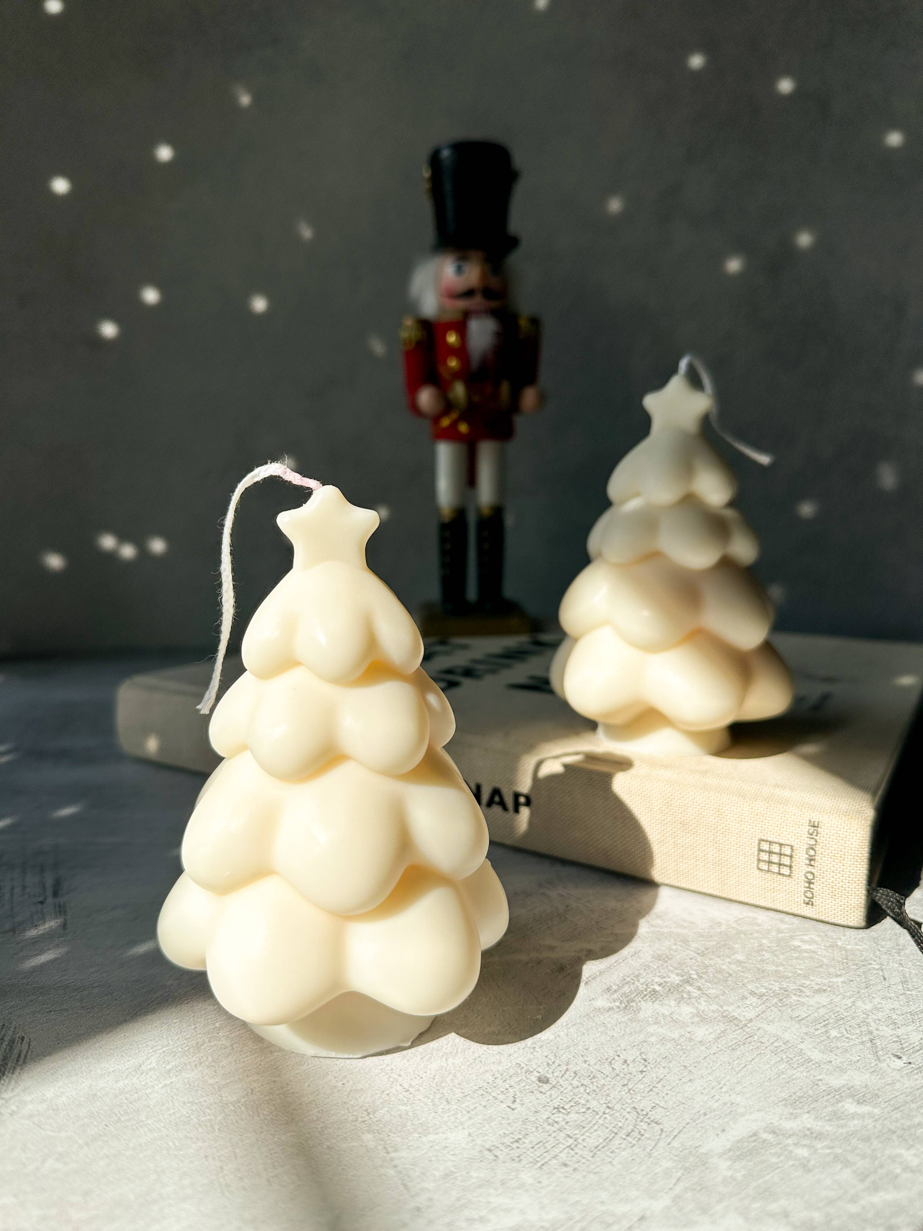 Gokican - Wholesale Novelty Candle - Christmas Tree Star Soy Wax Candle | Aesthetic Handmade4