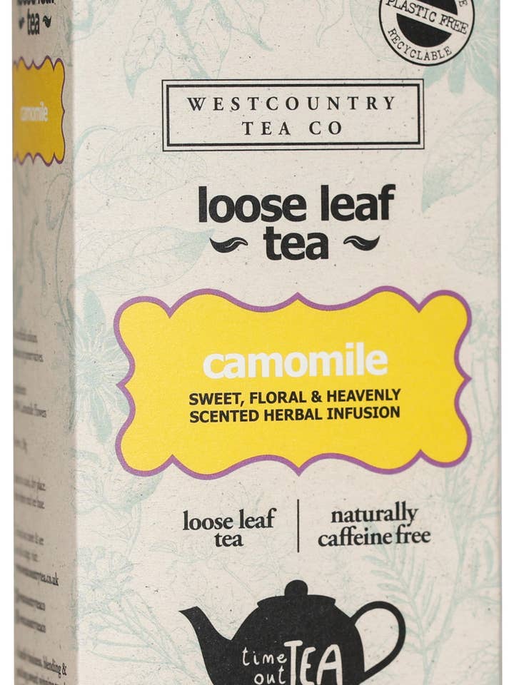 Camomile Loose Leaf Time Out Tea for wholesale by Westcountry Tea Co.