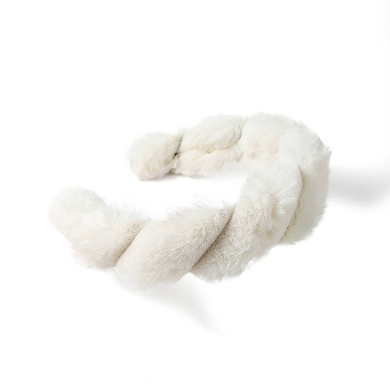 Selini New York - Wholesale Fashion Headband - Women's - " C " Shaped Faux Fur Twisted Headband1