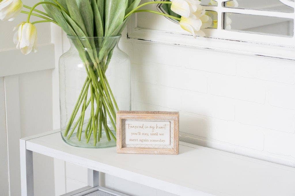 Devanie At Home (Formerly Adams & Co.) - Wholesale Sign - 11863 - 7x4 wood sign (TREASURED) Sympathy Bereavement Gifts2