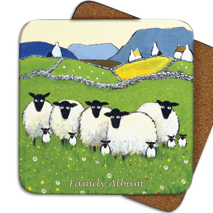 Familiealbum - Onderzetter voor wholesale door The Whimsical World of Thomas Joseph