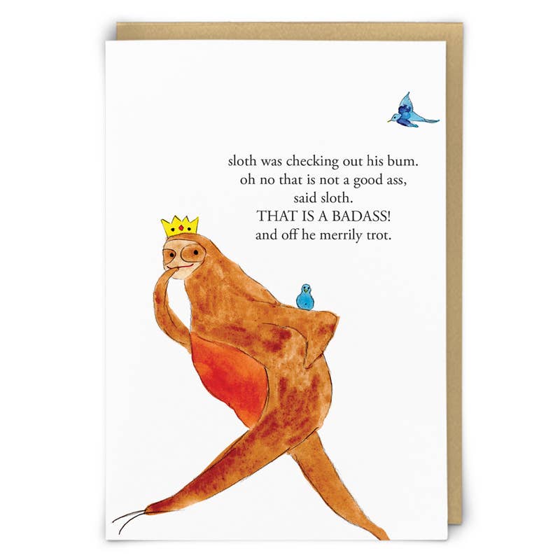 Redback Cards UK - Wholesale Everyday Greeting Card - Badass Greetings Card0