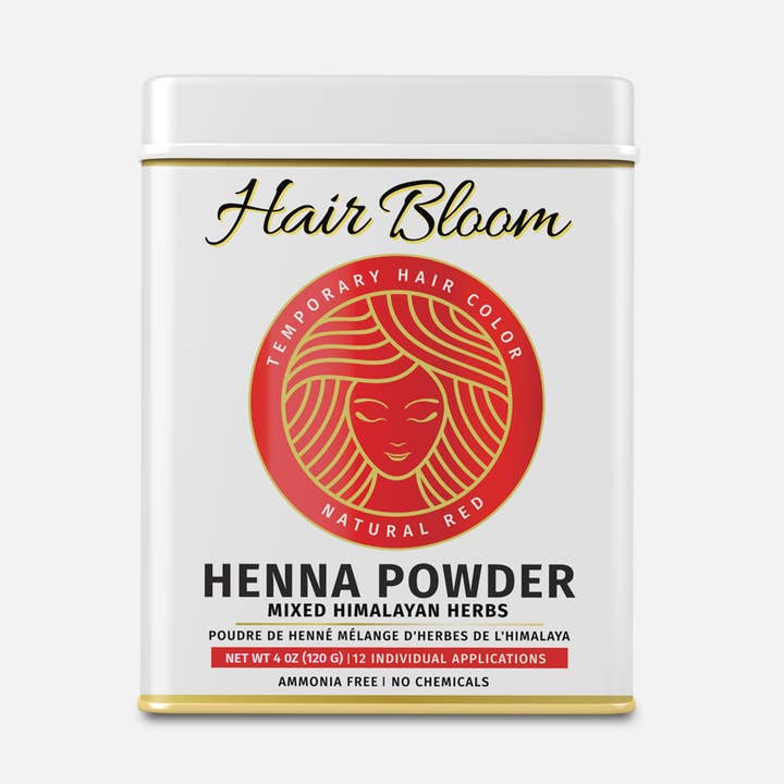 PRIDE INDIA BRANDS - Wholesale Hair Dye - Hair Bloom Natural Red Hair Color 12 sachets (10gm)0