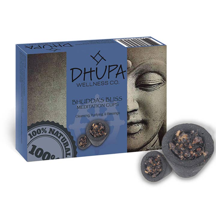 Designs by Deekay Inc. - Wholesale Incense Holder - DHUPA - Buddha's Bliss Meditation Cups Box (6)