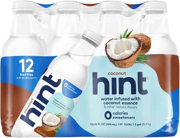 Hudson Meat Company - Wholesale Sparkling Water - WATER COCONUT     -     HINT0