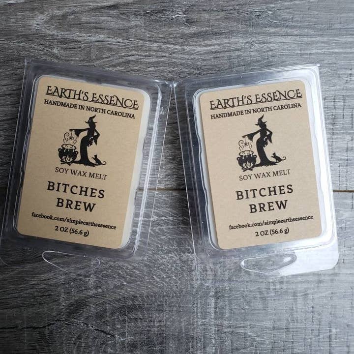 Bitches Brew 2 oz Soy Wax Melts and other Purchase Wholesale resin clam shell. Free Returns & Net 60 Terms on Faire trending on Faire.