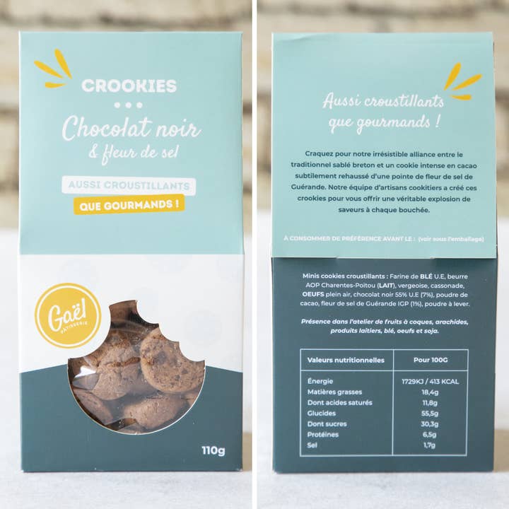 Gael Pâtisserie - Venta al por mayor Galletas - GALLETAS | DISCOVERY BOX «Minis Cookies - CROOKIES»