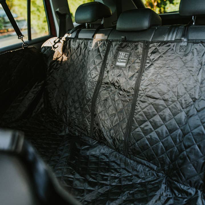 Black Back Seat Cover w Travel Bag for wholesale on Faire2